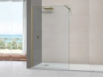 Paroi de douche fixe, réversible, Largeur 78 à 160 cm, Hauteur 195 cm, verre sécurité 10 mm et traité anti-calcaire STOCK DISPONIBLE livraison offerte et rapide.